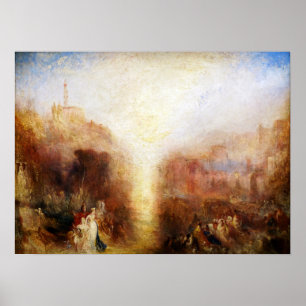 William Turner - Het bezoek aan de Tomb Poster