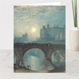 William Turner Kasteel Alnwick  Kaart