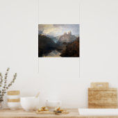 William Turner - Kasteel Kilgarren, Pembrokeshire Poster (Keuken)