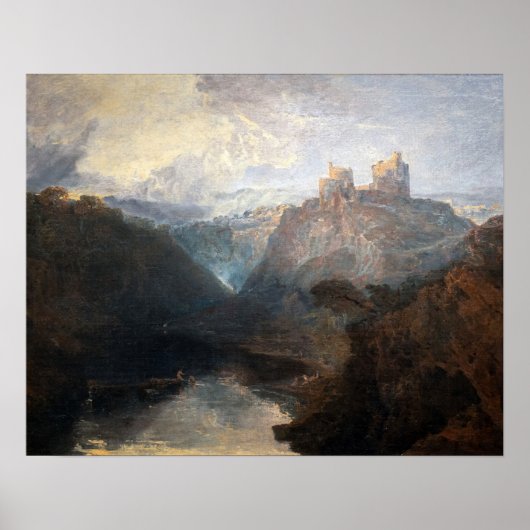 William Turner - Kasteel Kilgarren, Pembrokeshire Poster (Voorkant)