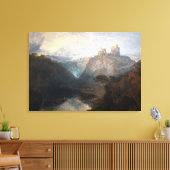 William Turner - Kilgarren Castle, Pembrokeshire Canvas Afdruk (Insitu (Woonkamer))