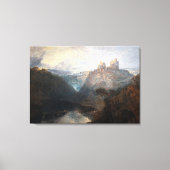 William Turner - Kilgarren Castle, Pembrokeshire Canvas Afdruk (Voorkant)