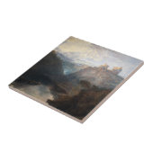 William Turner - Kilgarren Castle, Pembrokeshire Tegeltje (Zijkant)