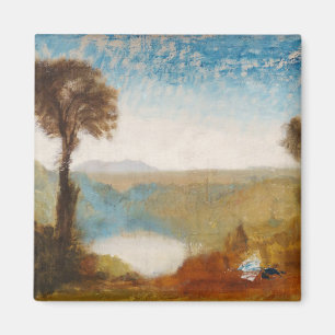 William Turner - Lake Nemi Magneet