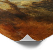 William Turner - Lake Nemi Poster (Hoek)