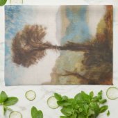 William Turner - Lake Nemi Theedoek (Gevouwen)