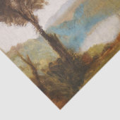 William Turner - Lake Nemi Tissuepapier (Detail)