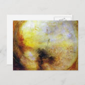 william turner , licht en kleur ( goethe ' s theor briefkaart (Voorkant / Achterkant)