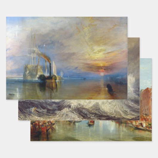 William Turner - Masterstuks Selection Inpakpapier Vel (Set)