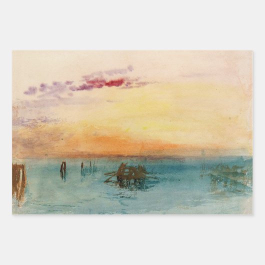 William Turner - Masterstuks Selection Inpakpapier Vel (Voorkant)