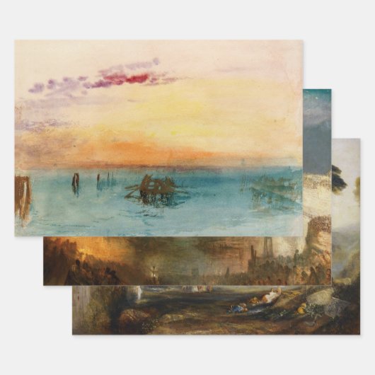 William Turner - Masterstuks Selection Inpakpapier Vel (Set)