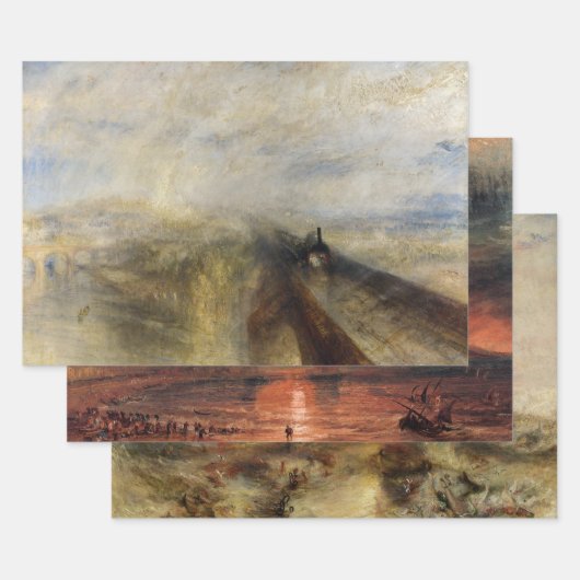 William Turner - Masterstuks Selection Inpakpapier Vel (Set)