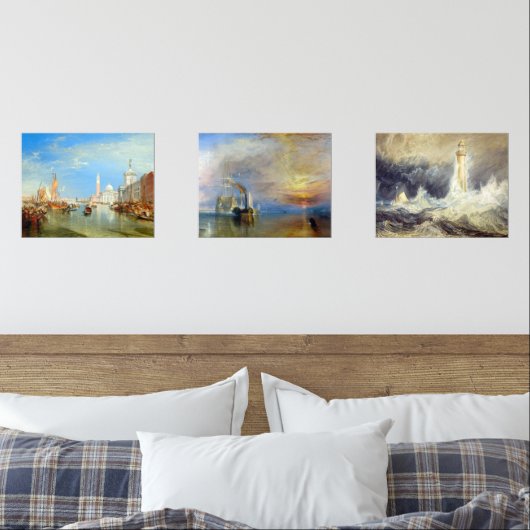 William Turner - Masterstuks Selection Muurkunst Sets (Slaapkamer)