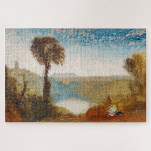 William Turner - Meer van Nemi Legpuzzel (Horizontaal)
