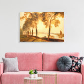 William Turner - Mortlake Terrace Canvas Afdruk (Insitu (Woonkamer))