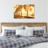 William Turner - Mortlake Terrace Canvas Afdruk (Insitu (Slaapkamer))