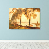 William Turner - Mortlake Terrace Canvas Afdruk (Insitu (Houten vloer))