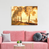 William Turner - Mortlake Terrace Canvas Afdruk (Insitu (Woonkamer))