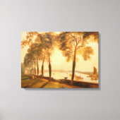 William Turner - Mortlake Terrace Canvas Afdruk (Voorkant)