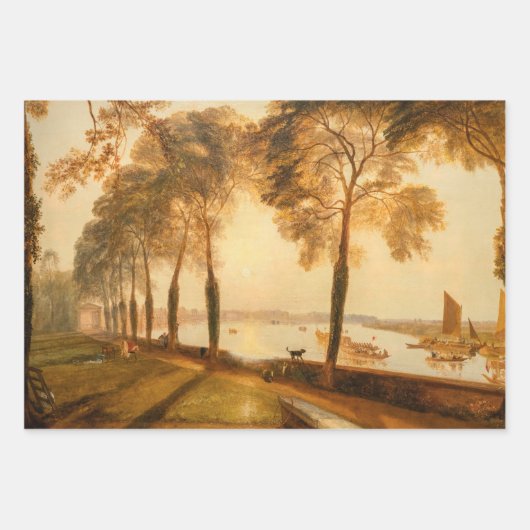 William Turner - Mortlake Terrace Inpakpapier Vel (Voorkant)