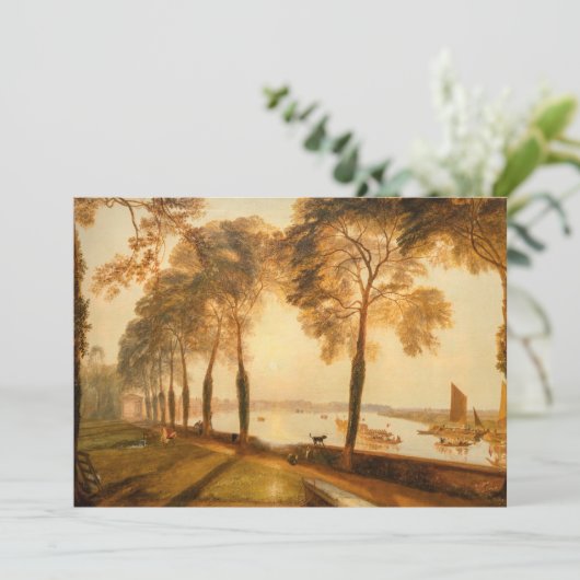 William Turner - Mortlake Terrace Kaart (Staand voorkant)