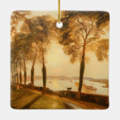 William Turner - Mortlake Terrace Keramisch Ornament (Achterkant)