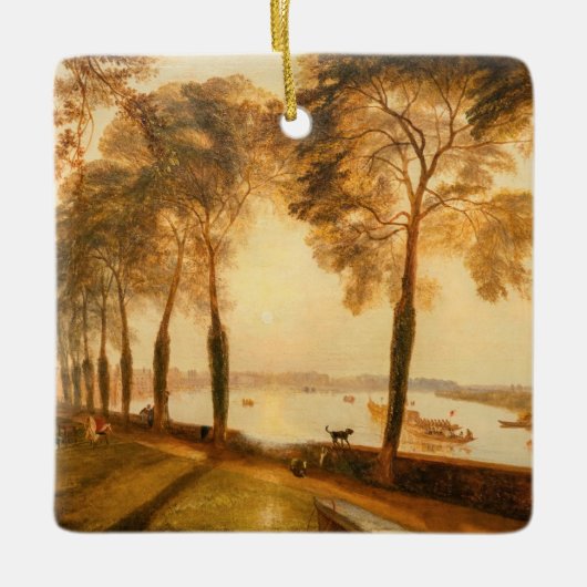 William Turner - Mortlake Terrace Keramisch Ornament (Voorkant)