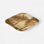 William Turner - Mortlake Terrace Papieren Bordje (Gebogen)