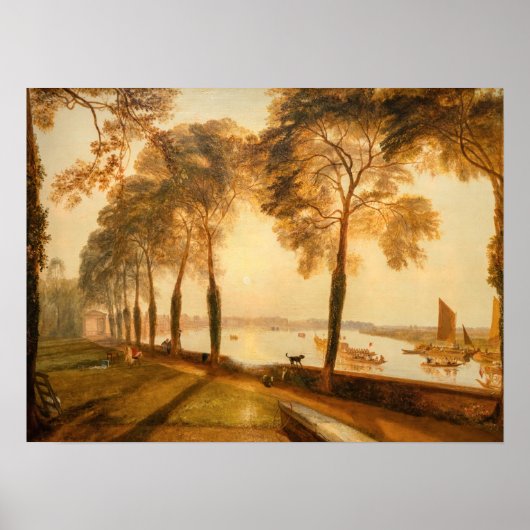 William Turner - Mortlake Terrace Poster (Voorkant)