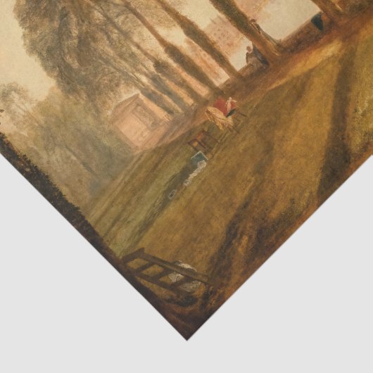 William Turner - Mortlake Terrace Tissuepapier (Detail)