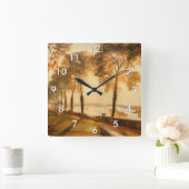 William Turner - Mortlake Terrace Vierkante Klok (Huis)