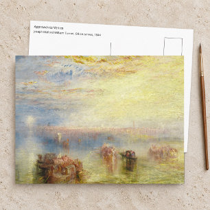 William Turner - Nadering van Venetië Briefkaart