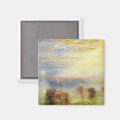 William Turner - Nadering van Venetië Magneet (Voorkant / Achterkant)