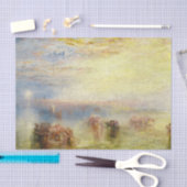William Turner - Nadering van Venetië Tissuepapier (Craft)