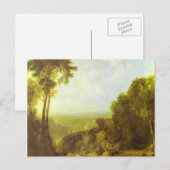 william turner - oversteken van de muur briefkaart (Voorkant / Achterkant)