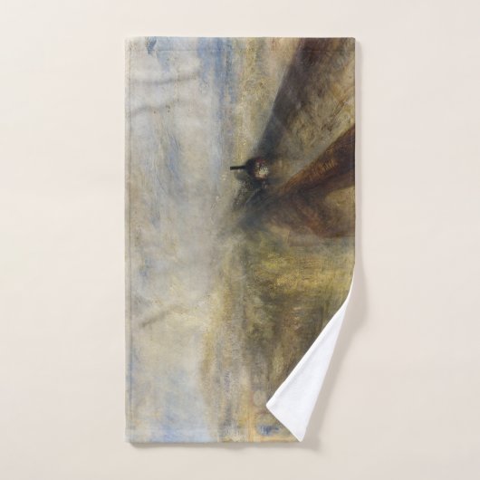 William Turner - Regen, stoom en snelheid Bad Handdoek (Handdoek)