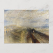 William Turner - Regen, Stoom en Snelheid Briefkaart (Voorkant)