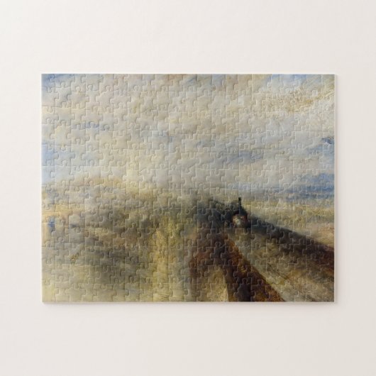 William Turner - Regen, stoom en snelheid Legpuzzel (Horizontaal)