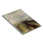 William Turner - Regen, stoom en snelheid Notitieboek (Rechterzijde)