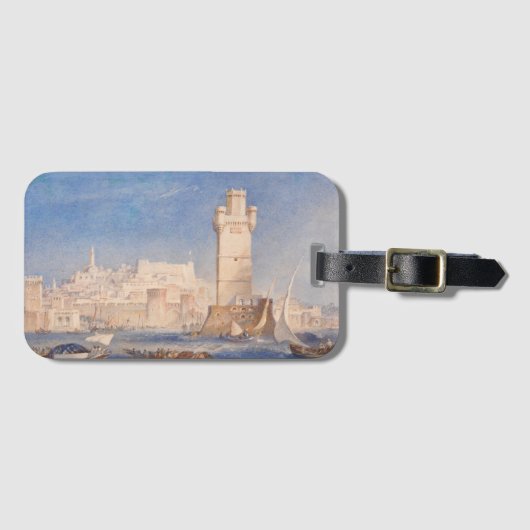 William Turner Rhodes Bagagelabel (Voorkant (horizontaal))