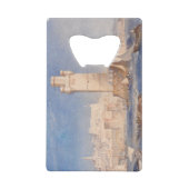 William Turner Rhodes Creditkaart Flessenopener (Voorkant)