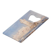 William Turner Rhodes Creditkaart Flessenopener (Voorkant Gekanteld)