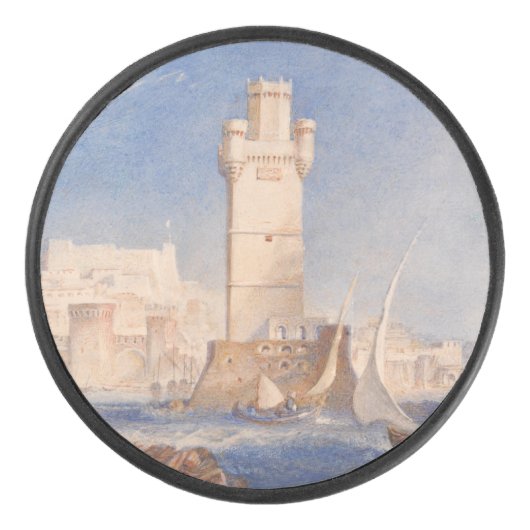 William Turner Rhodes Hockey Puck (Voorkant)