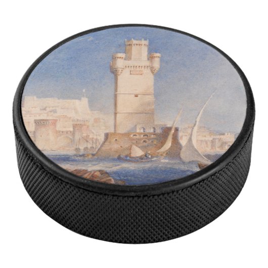 William Turner Rhodes Hockey Puck (3/4)