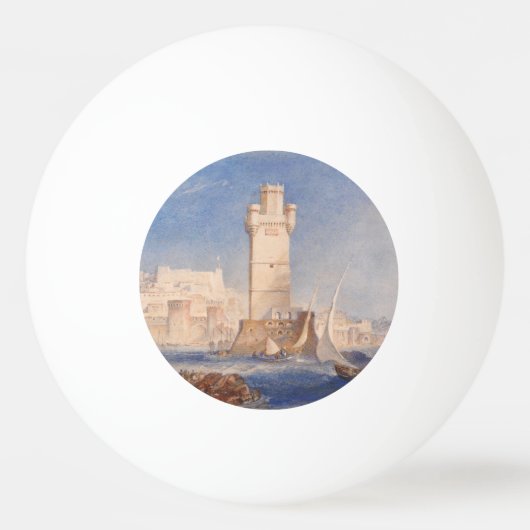 William Turner Rhodes Pingpongbal (Voorkant)