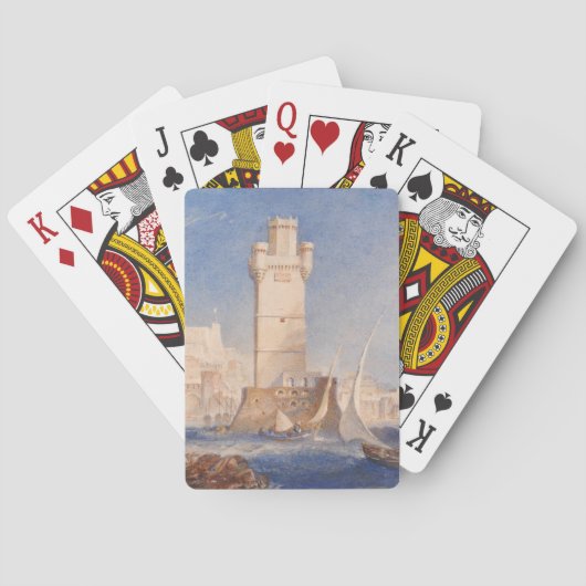 William Turner Rhodes Pokerkaarten (Achterkant)