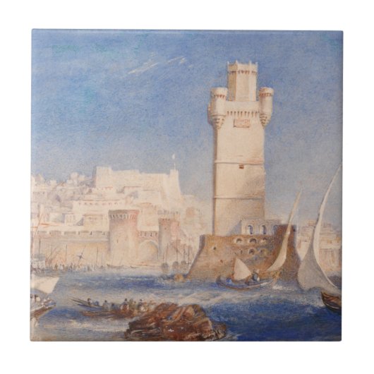 William Turner Rhodes Tegeltje (Voorkant)