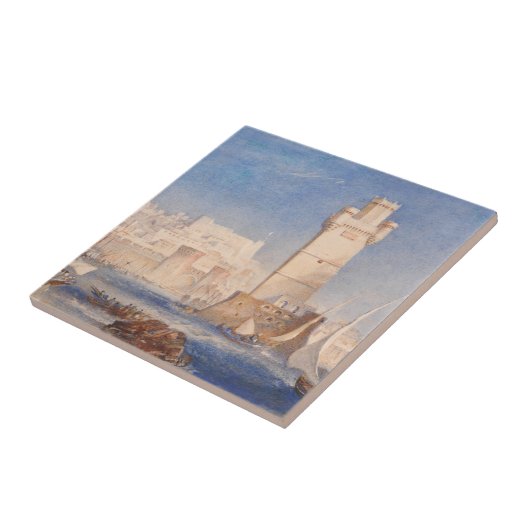 William Turner Rhodes Tegeltje (Zijkant)