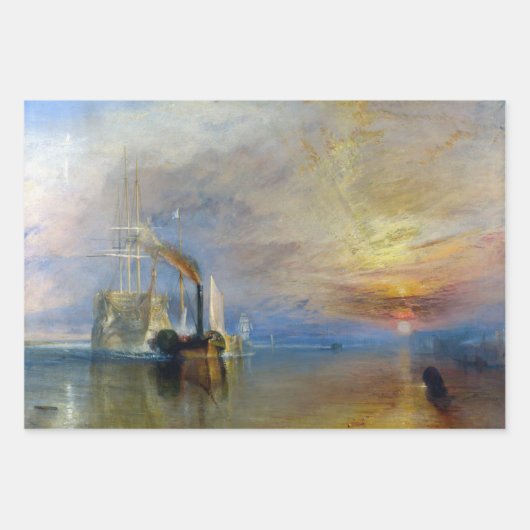 William Turner - selectie van meesterwerken Inpakpapier Vel (Voorkant)