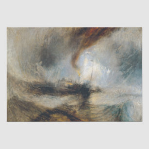 William Turner - Sneeuw Storm Tissuepapier